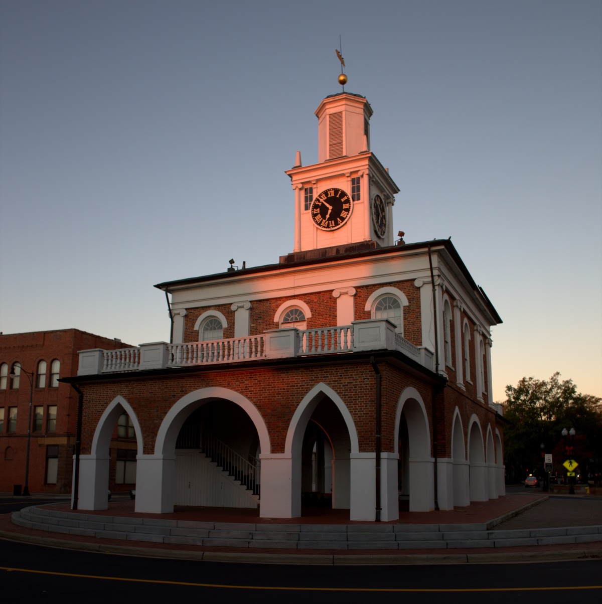 Photography ~ Downtown Fayetteville, North Carolina Street Scenes at Dawn, 11/17